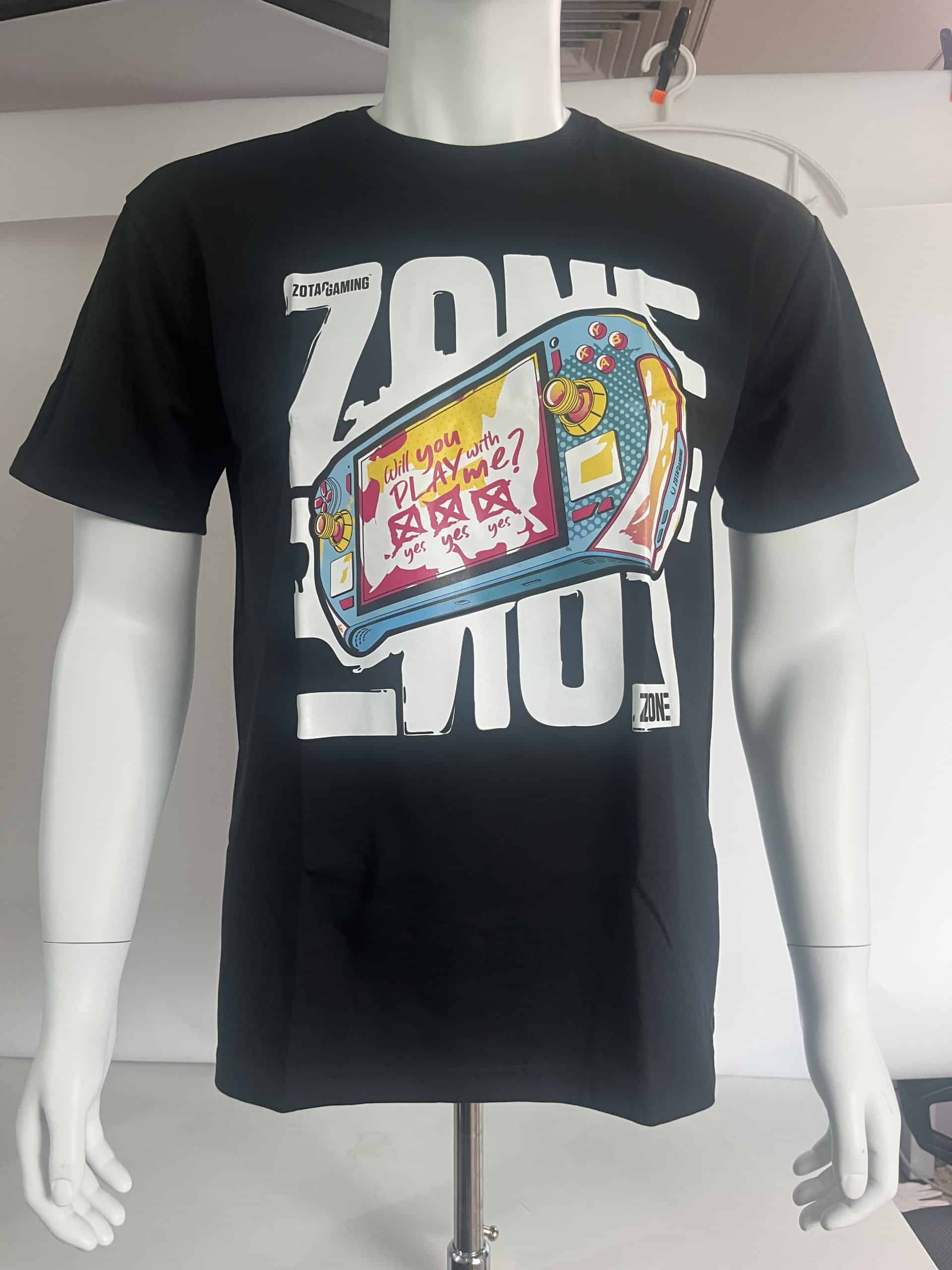 ZOTAC 復古遊戲機T恤正面